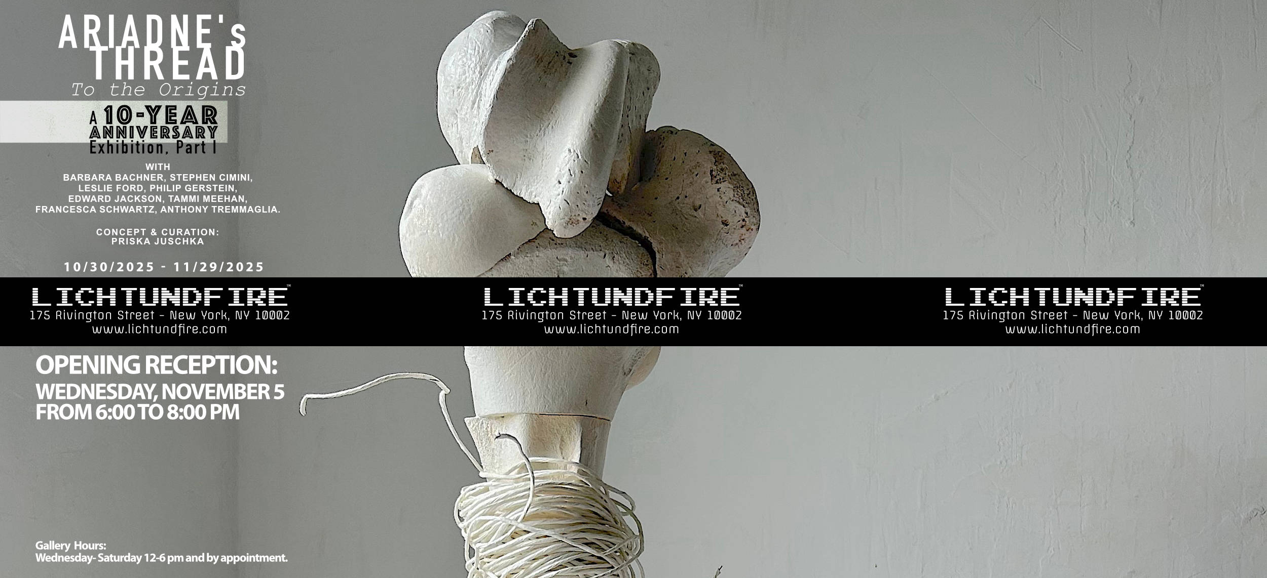 ARIADNE's THREAD November 2025 @ Lichtundfire