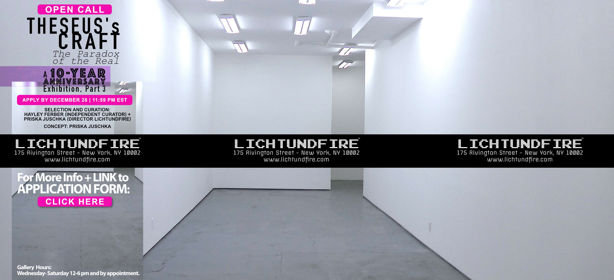 THESEUS’s CRAFT- The Paradox of the Real December 2025 @ Lichtundfire