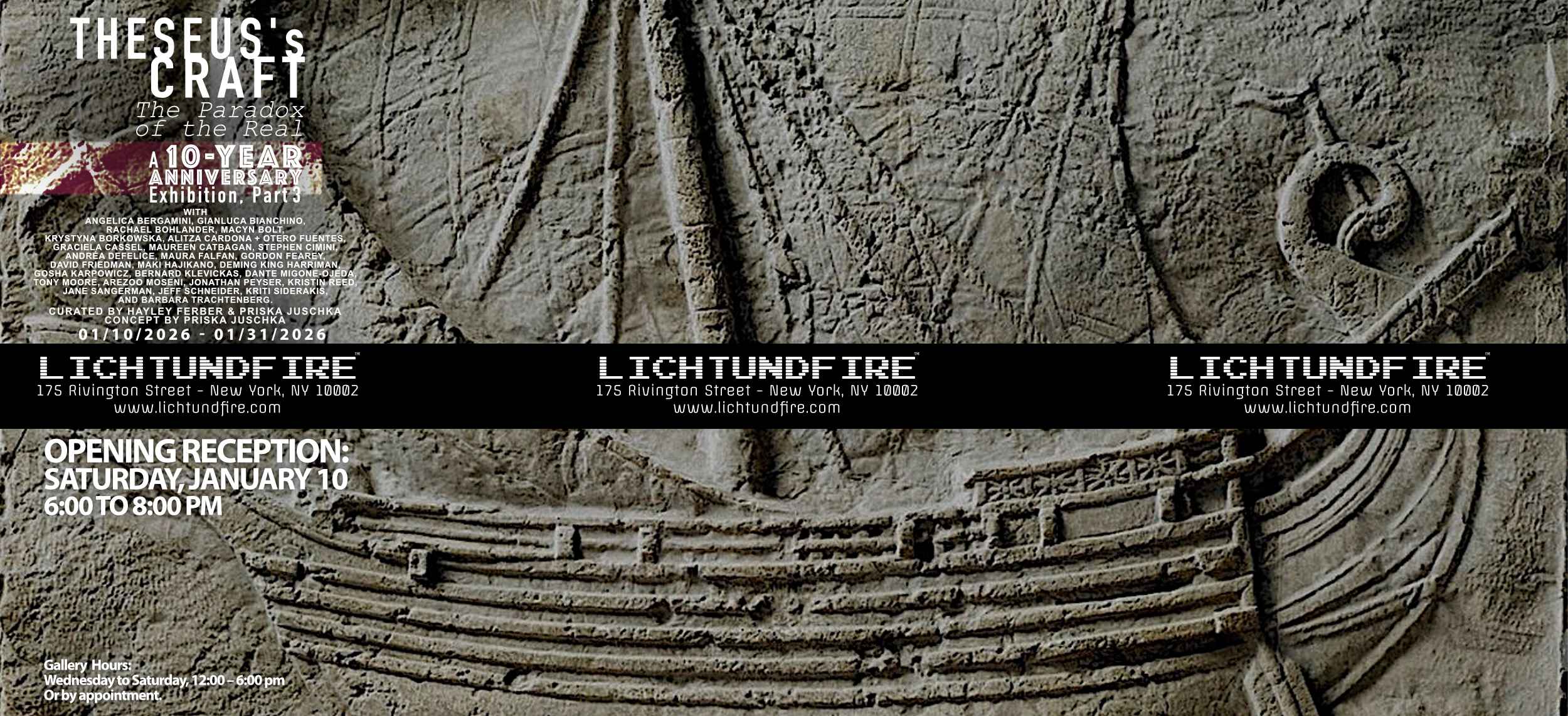 THESEUS’s CRAFT January 2026 @ Lichtundfire