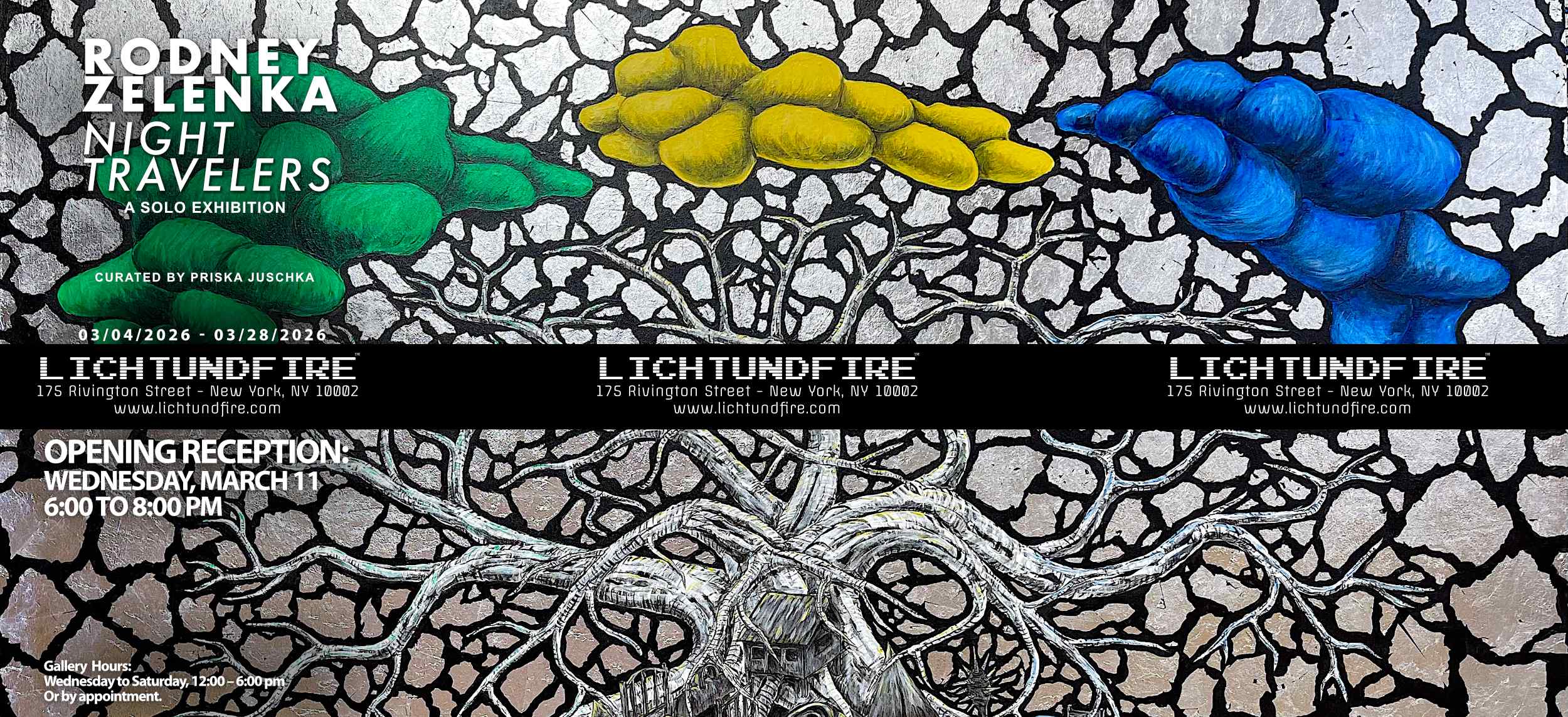 RODNEY ZELENKA NIGHT TRAVELERS March 2026 @ Lichtundfire
