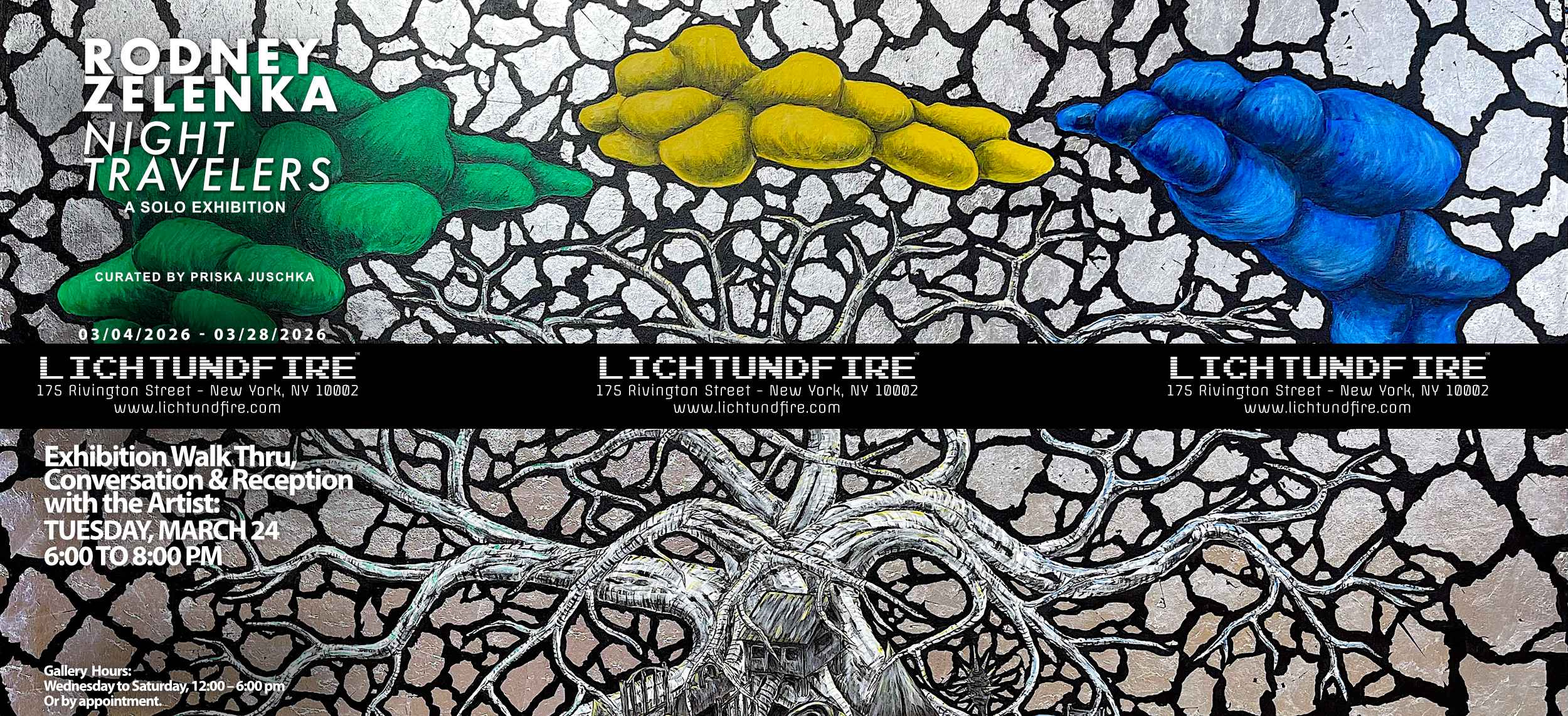 RODNEY ZELENKA NIGHT TRAVELERS March 2026 @ Lichtundfire