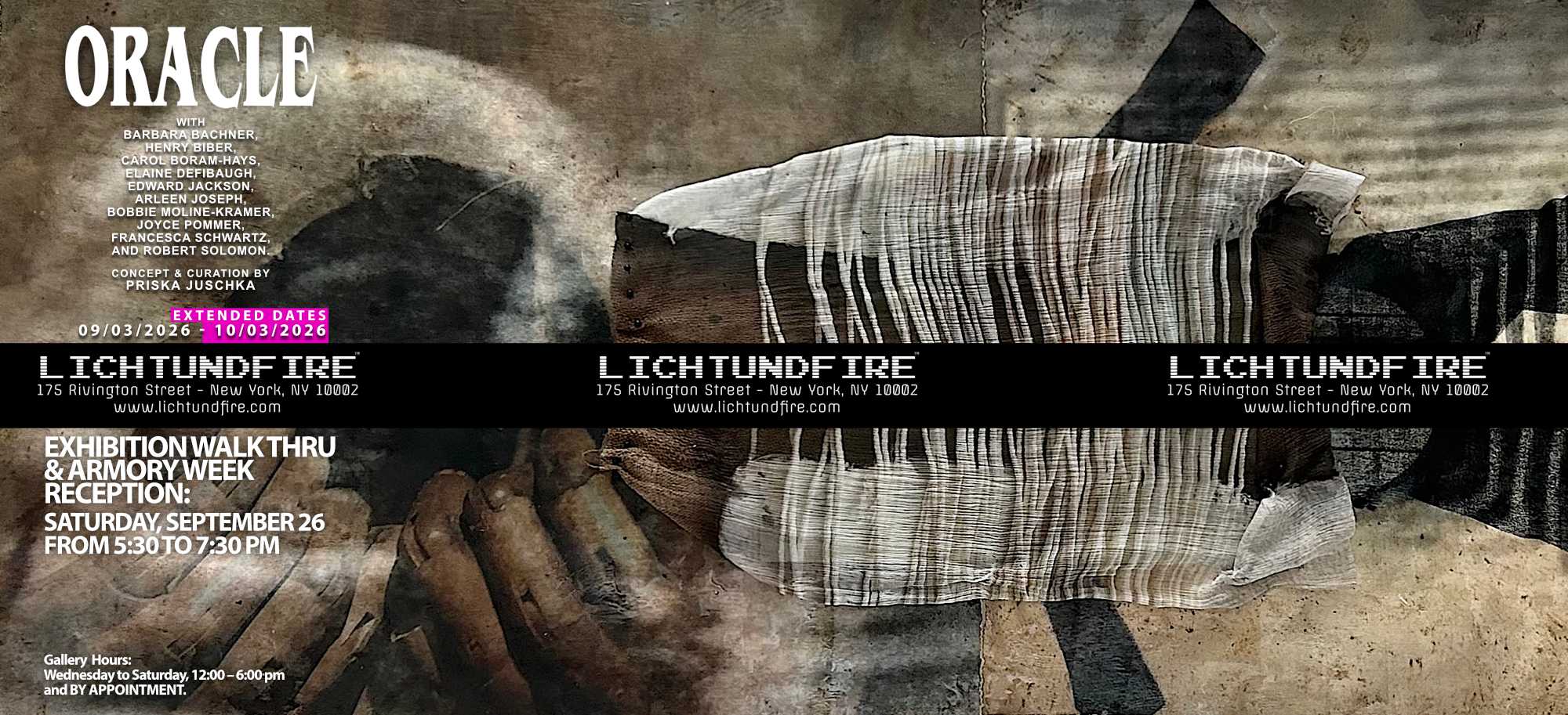 ORACLE September 2026 @ Lichtundfire