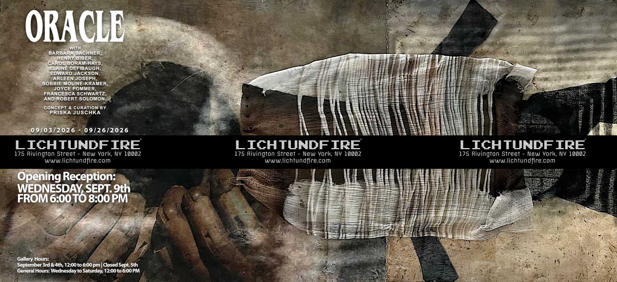 ORACLE September 2026 @ Lichtundfire