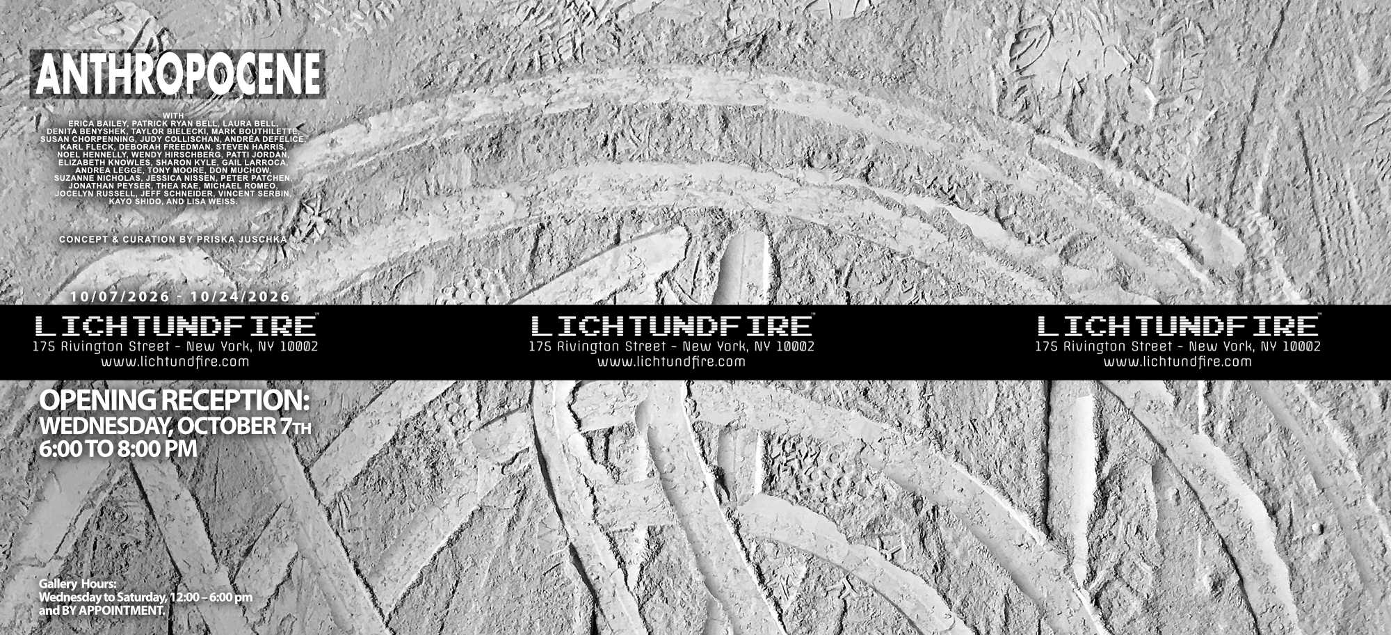 ANTHROPOCENE October 2026 @ Lichtundfire